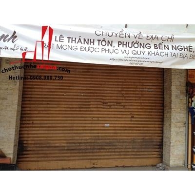 cho thuê nhà quận 1, mặt tiền đường đinh tiên hoàng giá cho 40tr/tháng