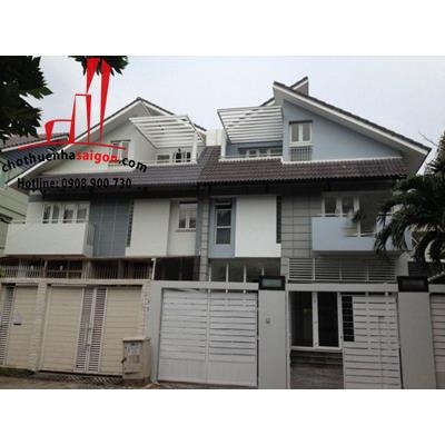 cho biêt thự nguyên căn khu dân cư phú mỹ hưng quận 7, giá cho thuê:26tr/tháng