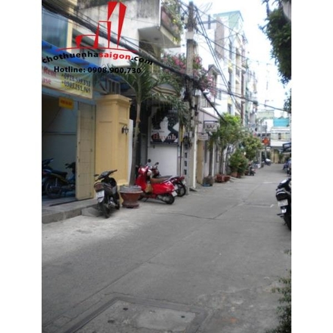 cho thuê nhà nguyên căn đường hẽm  nguyễn thị minh khai, quận 1