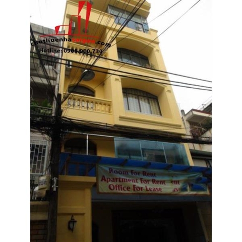 cho thuê nhà nguyên căn đường hẽm  nguyễn thị minh khai, quận 1