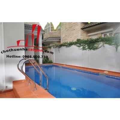 cho thuê biệt thự đường nguyễn văn hưởng, quận 2, giá 2000$