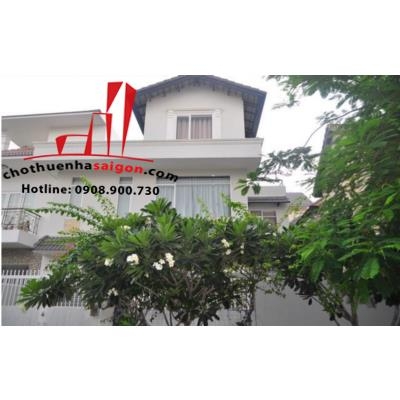 cho thuê biệt thự đường nguyễn văn hưởng, quận 2, giá 2000$