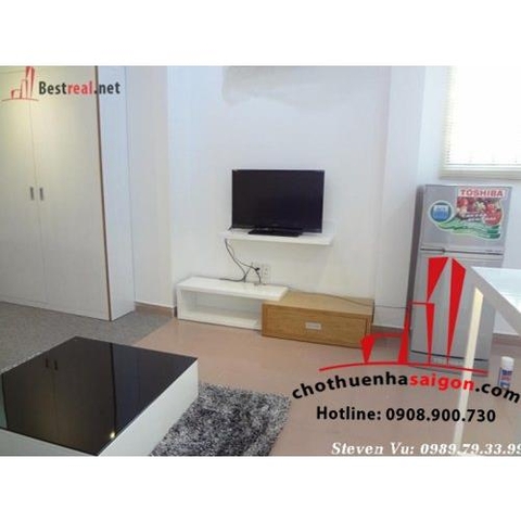 cho thuê căn hộ  Serviced Apartment quận 1, đường trần hưng đạo giá 550$