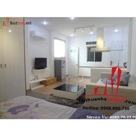 cho thuê căn hộ  Serviced Apartment quận 1, đường trần hưng đạo giá 550$
