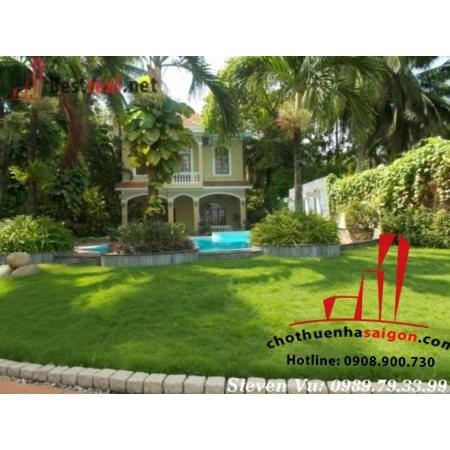 cho thuê biệt thự đường nguyễn ưng dĩ, phường thảo điền, quận 2