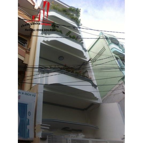 cho thuê nhà nguyên căn đường huyền quang, quận 1, giá 25.000.000đ/tháng