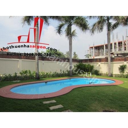 cho thuê biệt thự đường nguyễn ưng dĩ, quận 2, giá 5500$