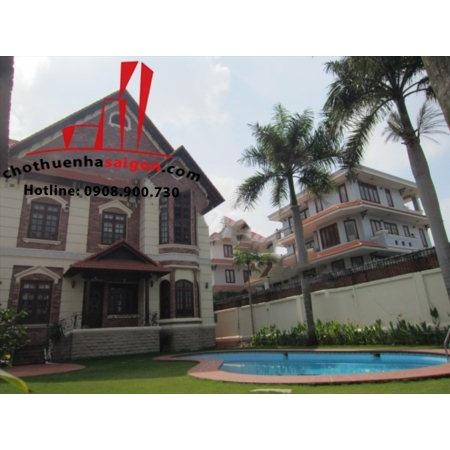 cho thuê biệt thự đường nguyễn ưng dĩ, quận 2, giá 5500$