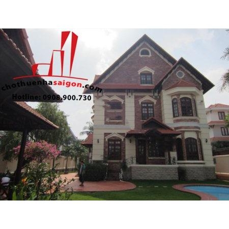 cho thuê biệt thự đường nguyễn ưng dĩ, quận 2, giá 5500$