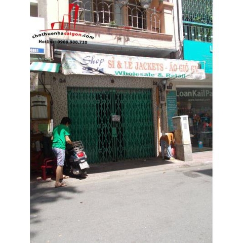 cho thuê mặt bằng mặt tiền đường lưu văn lang, quận 1