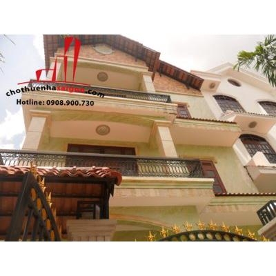 cho thuê biệt thự quận 2, đường trần não, giá 1500$/tháng
