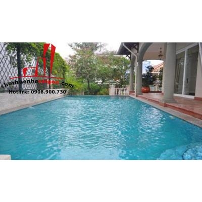 biệt thự quận 2 cho thuê, đường nguyễn văn hưởng giá cho thuê:4500$/tháng