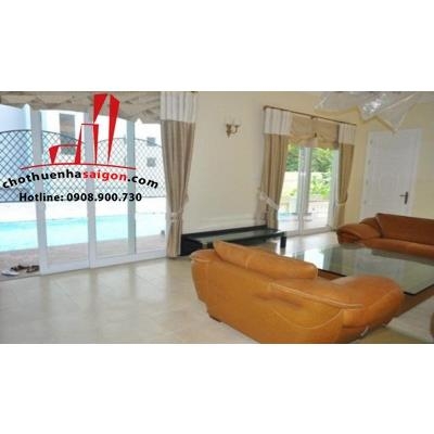 biệt thự quận 2 cho thuê, đường nguyễn văn hưởng giá cho thuê:4500$/tháng