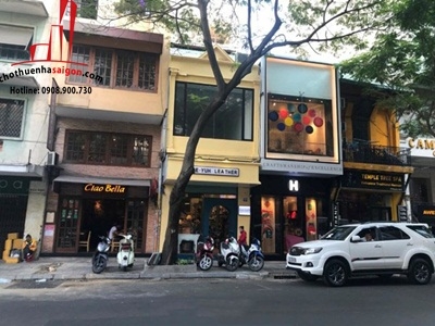 cho thuê nhà mặt tiền đường đông du quận 1, giá cho thuê:7000$/tháng