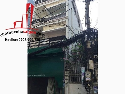 cần cho thuê nhà nguyên căn mặt tiền đường nguyễn văn mai, quận 3, giá cho thuê:60tr/tháng