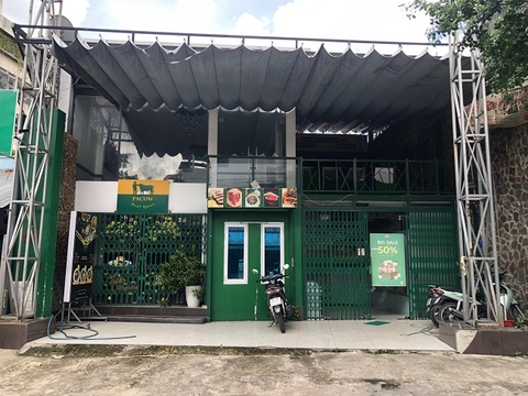 cho thuê nhà quận bình thạnh, mặt tiền đường nguyễn gia trí nối dài giá 80tr