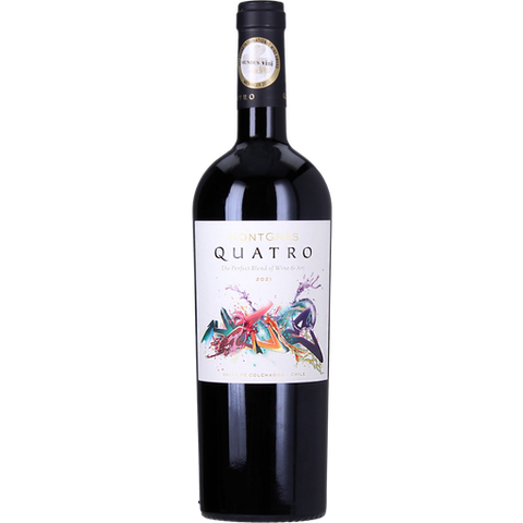 Rượu Vang Chile MontGras  Quatro - Blend