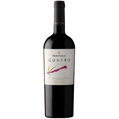 Rượu vang đỏ Chile MontGras  Quatro