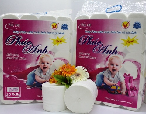Giấy vệ sinh 20 Em bé Hồng