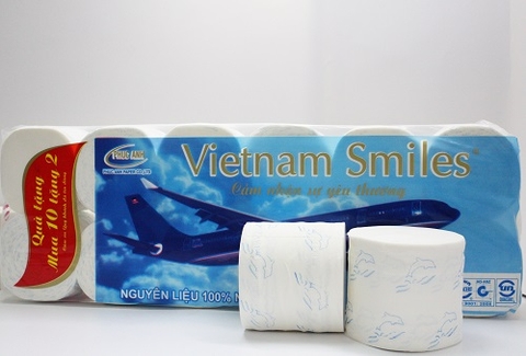 Giấy vệ sinh 12 cuộn Việt Nam Smile