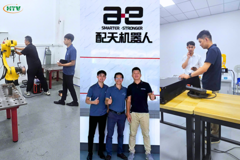 Đào Tạo Để Bứt Phá – HTV Việt Nam & Robot Peitian