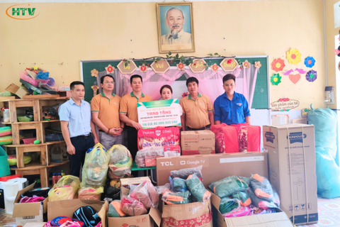 HTV lan tỏa yêu thương, mang niềm vui đến vùng cao Cao Bằng
