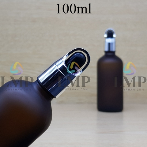 Chai tinh dầu phun mờ nắp bóp quai xách 100ml
