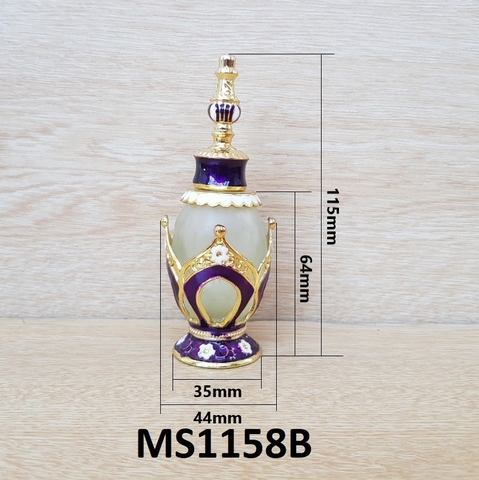 Chai Dubai màu tím cà 20ml