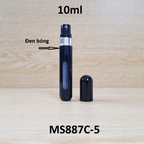Chai chiết nước hoa màu bóng 10ml