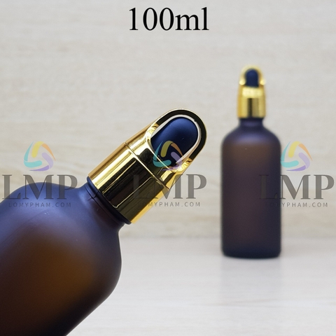 Chai tinh dầu phun mờ nắp bóp quai xách 100ml