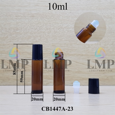 Chai thủy tinh bi lăn 10ml