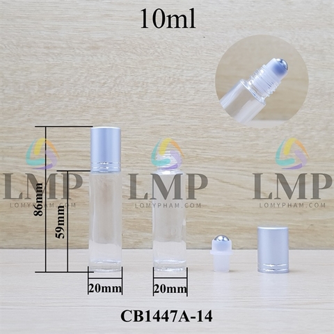 Chai thủy tinh bi lăn 10ml