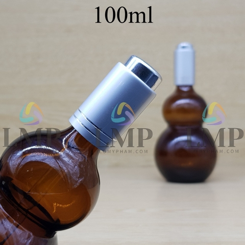 Chai hồ lô nắp nhấn 100ml