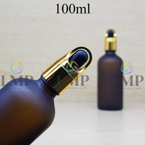 Chai tinh dầu phun mờ nắp bóp quai xách 100ml