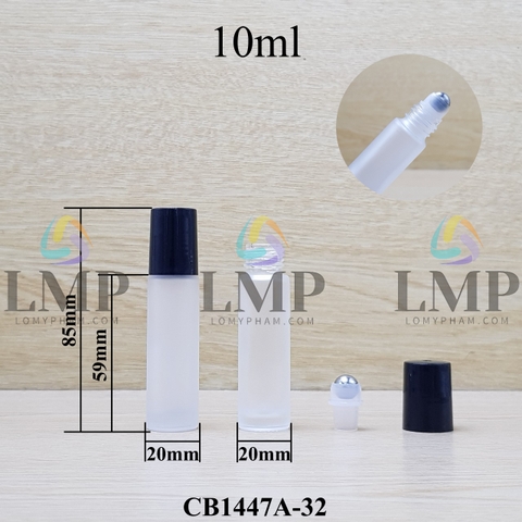 Chai thủy tinh bi lăn 10ml