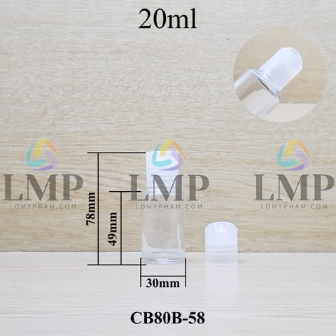 Chai thủy tinh nắp nhấn
