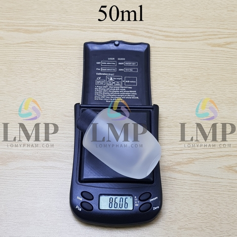 Chai thủy tinh bầu nắp vặn sọc