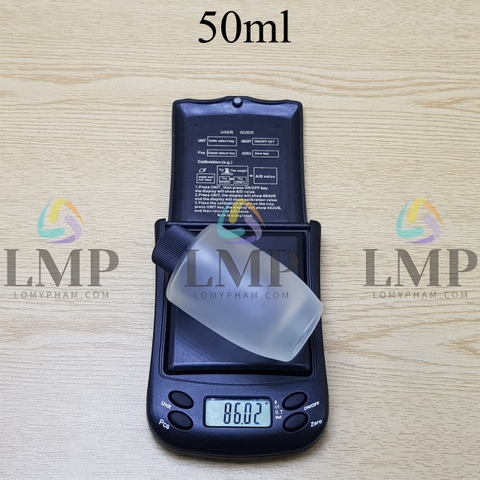 Chai thủy tinh bầu nắp vặn sọc