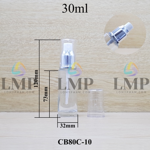 Chai thủy tinh đầu phun sương xi
