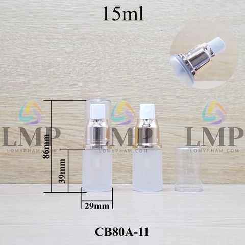 Chai thủy tinh đầu phun sương xi