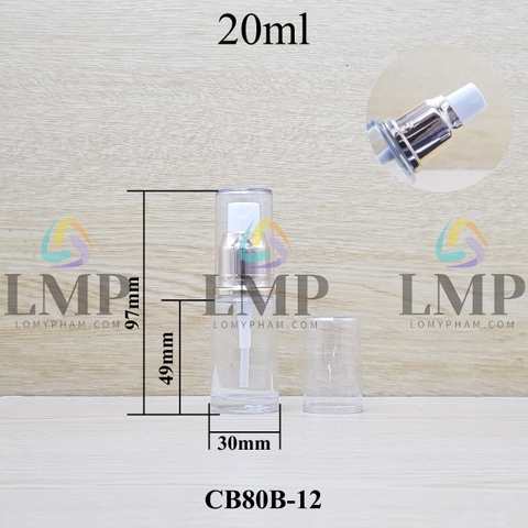 Chai thủy tinh đầu phun sương xi