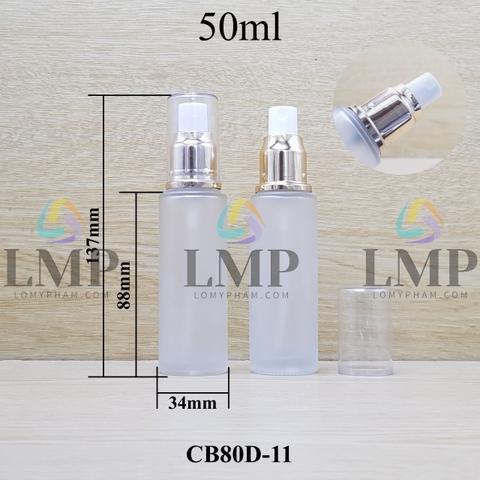 Chai thủy tinh đầu phun sương xi