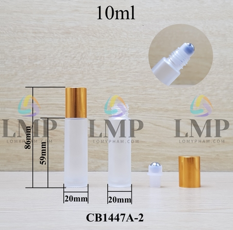 Chai thủy tinh bi lăn 10ml