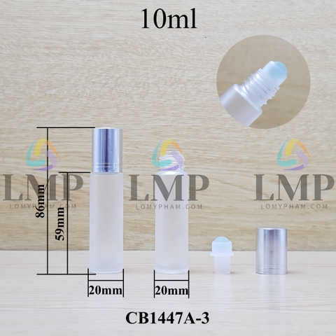 Chai thủy tinh bi lăn 10ml