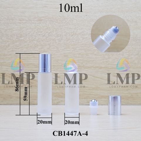 Chai thủy tinh bi lăn 10ml