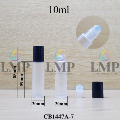 Chai thủy tinh bi lăn 10ml