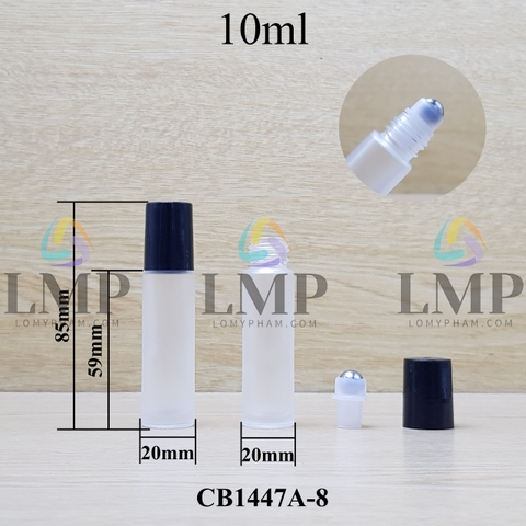 Chai thủy tinh bi lăn 10ml