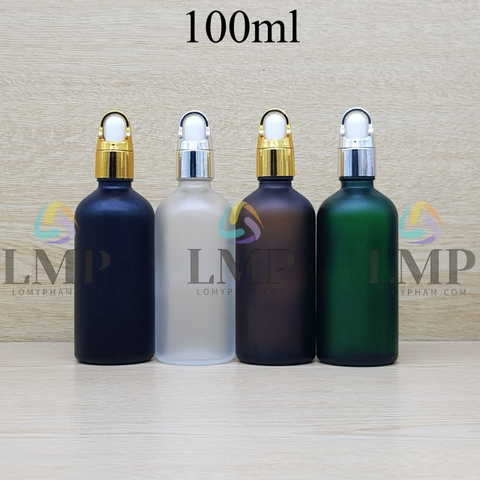 Chai tinh dầu phun mờ nắp bóp quai xách 100ml