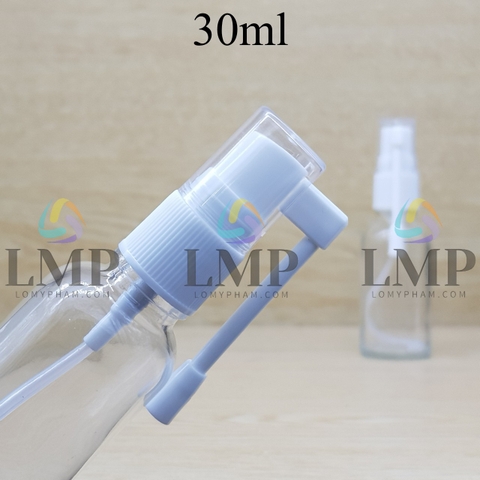 Chai tinh dầu xịt mũi xoay 360 độ 30ml