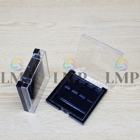 Khay 8 ô màu đen 71*71*17mm